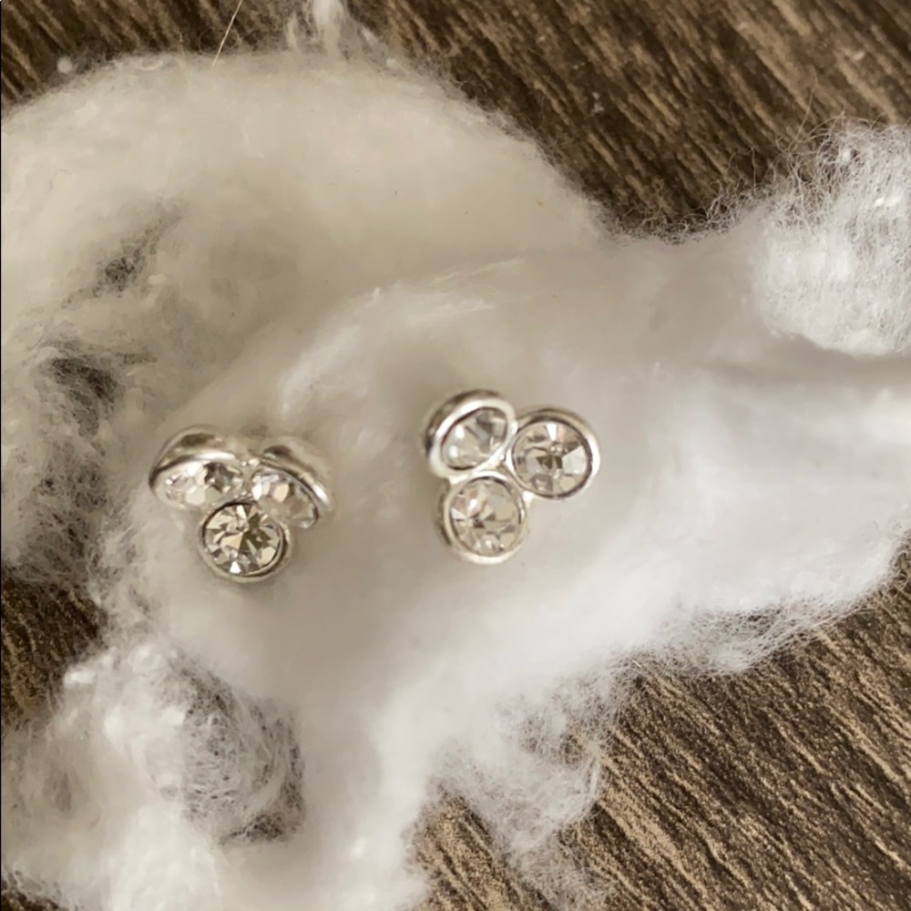 3 stone earrings